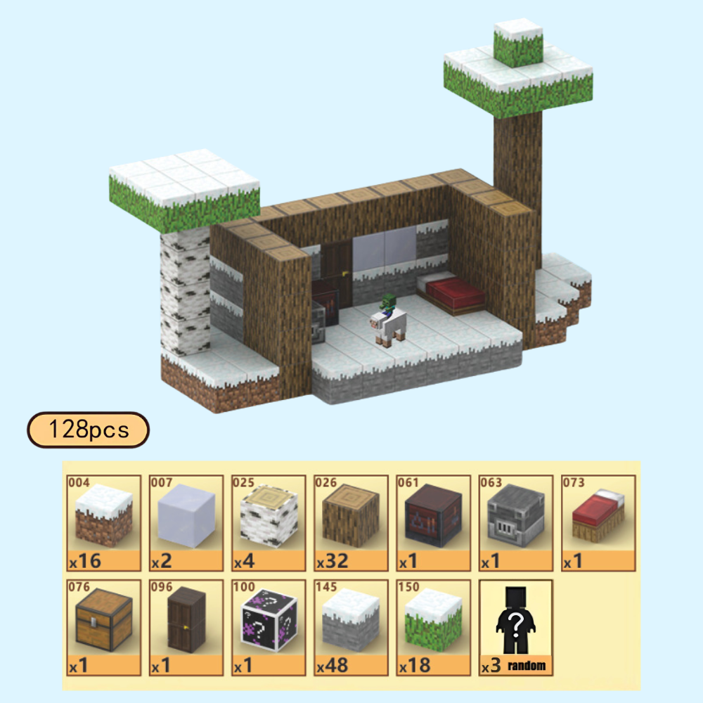 Venta™ Blocks - Snow Hut (128pcs)