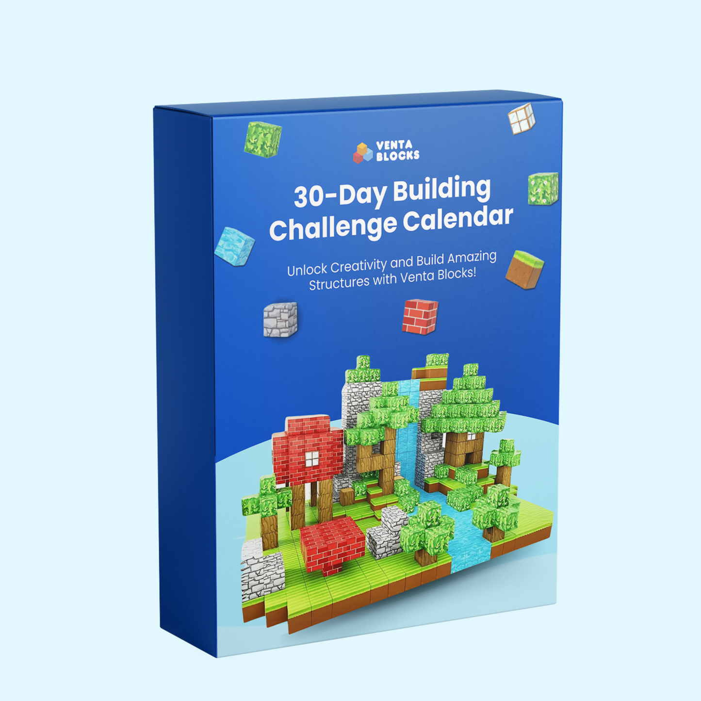 (FREE!) 30-Day Building Challenge Calendar