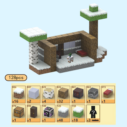 Venta™ Blocks - Snow Hut (128pcs)