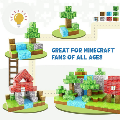 Snugsmartessentials™ Stem Learning Magnetic Building Blocks