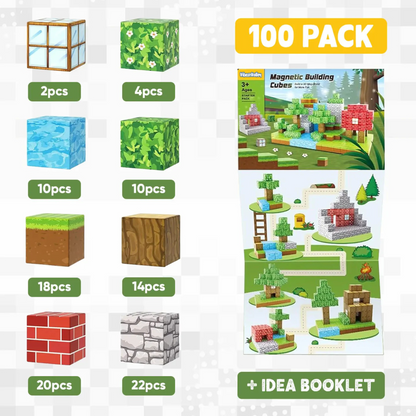 Snugsmartessentials™ Stem Learning Magnetic Building Blocks